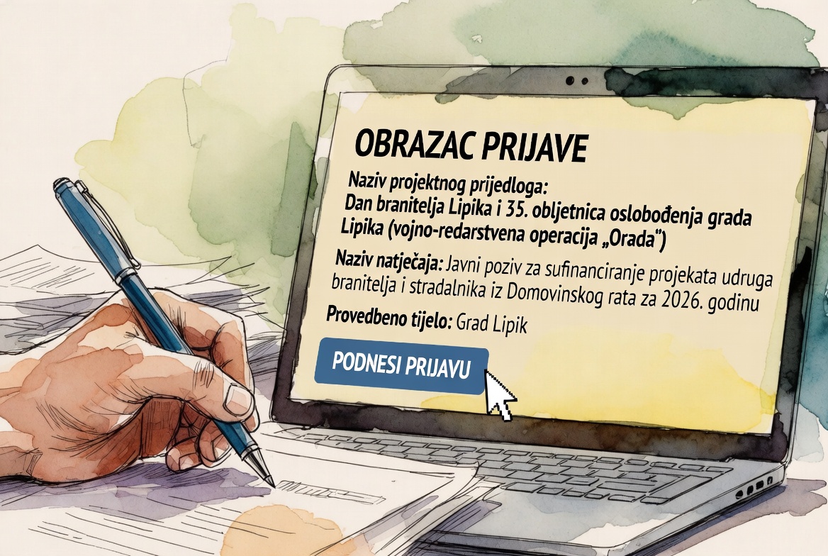 Aplicirani projekti Udruge branitelja Lipika 1991. godine 