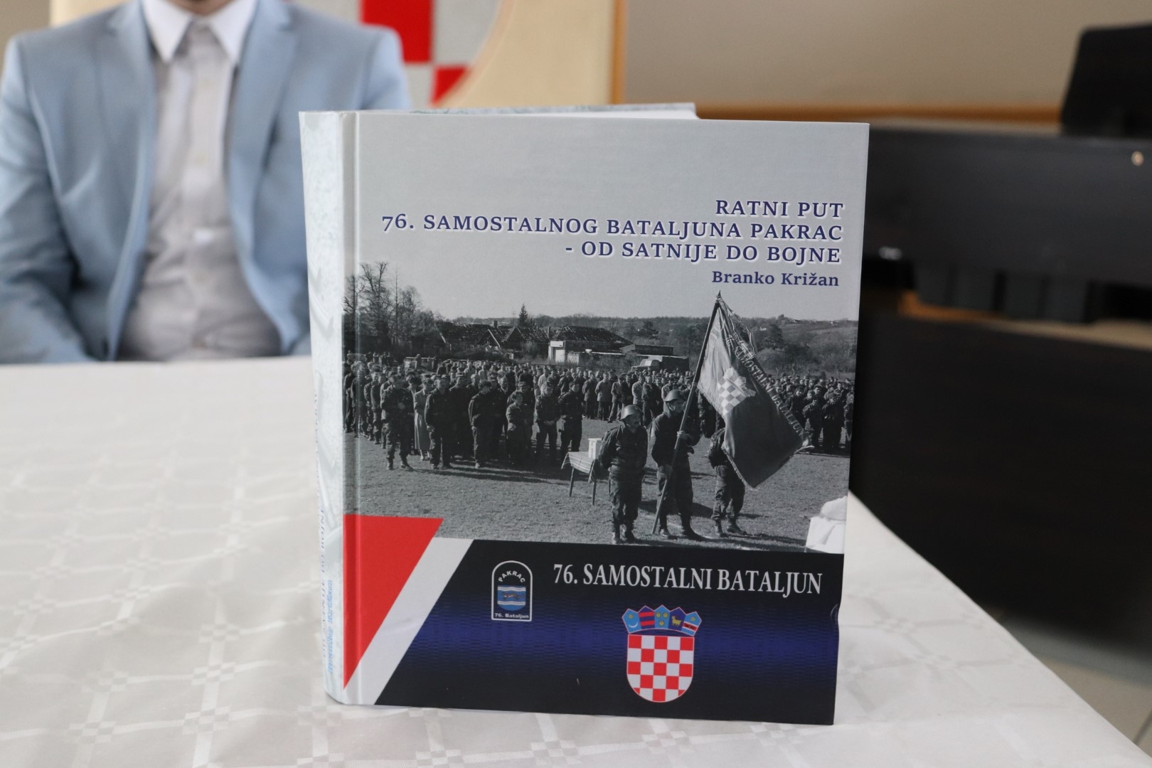 U Pakracu predstavljena monografija o 76. samostalnom bataljunu Hrvatske vojske